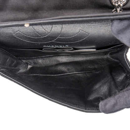 Chanel Rare Sample Satin Chocolate Bar 2.55 Reissue Double Flap Crossbody Bag