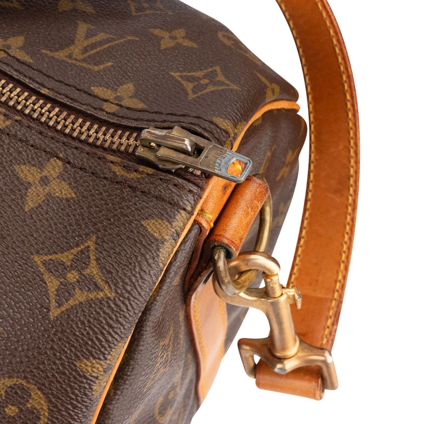 Louis Vuitton Monogram Canvas Keepall 60 Bandoulière Travel Bag