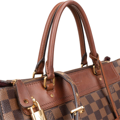 Louis Vuitton Monogram Damier Ebene Greenwich PM Handbag