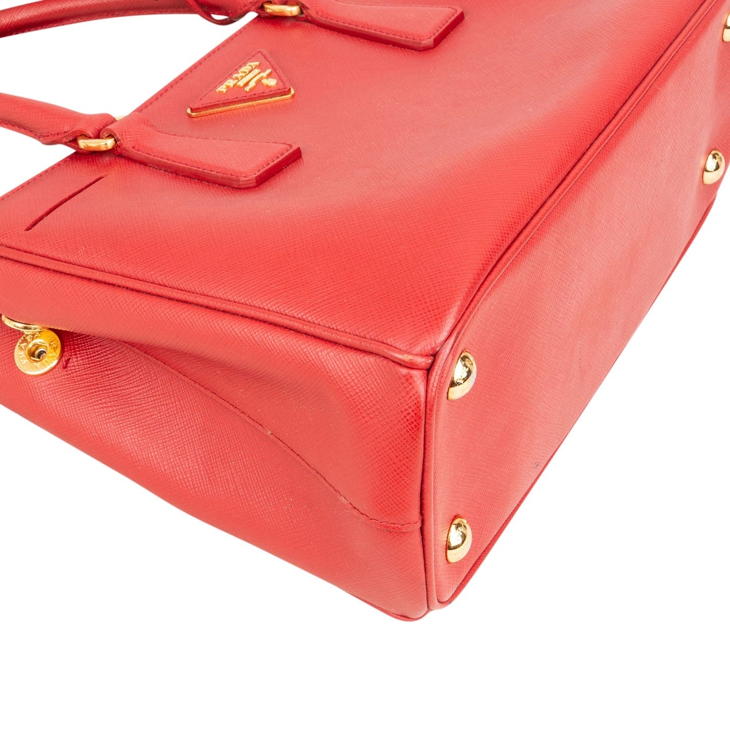 Prada Saffiano Leather Small Galleria Handbag
