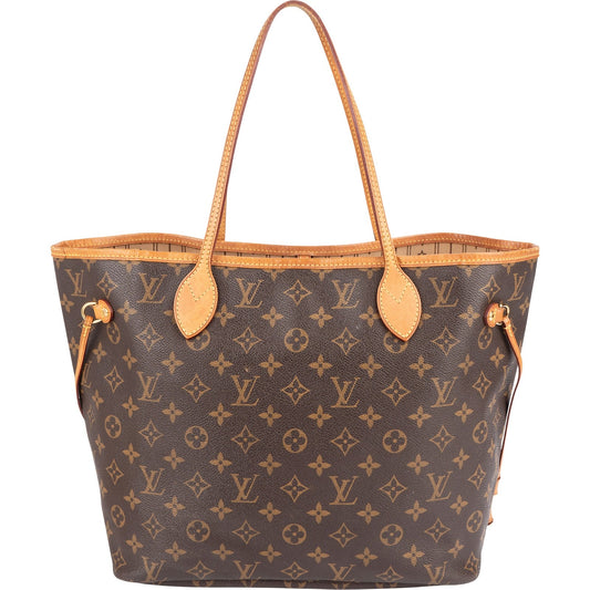 Louis Vuitton Monogram Canvas Neverfull MM Shoulder Bag