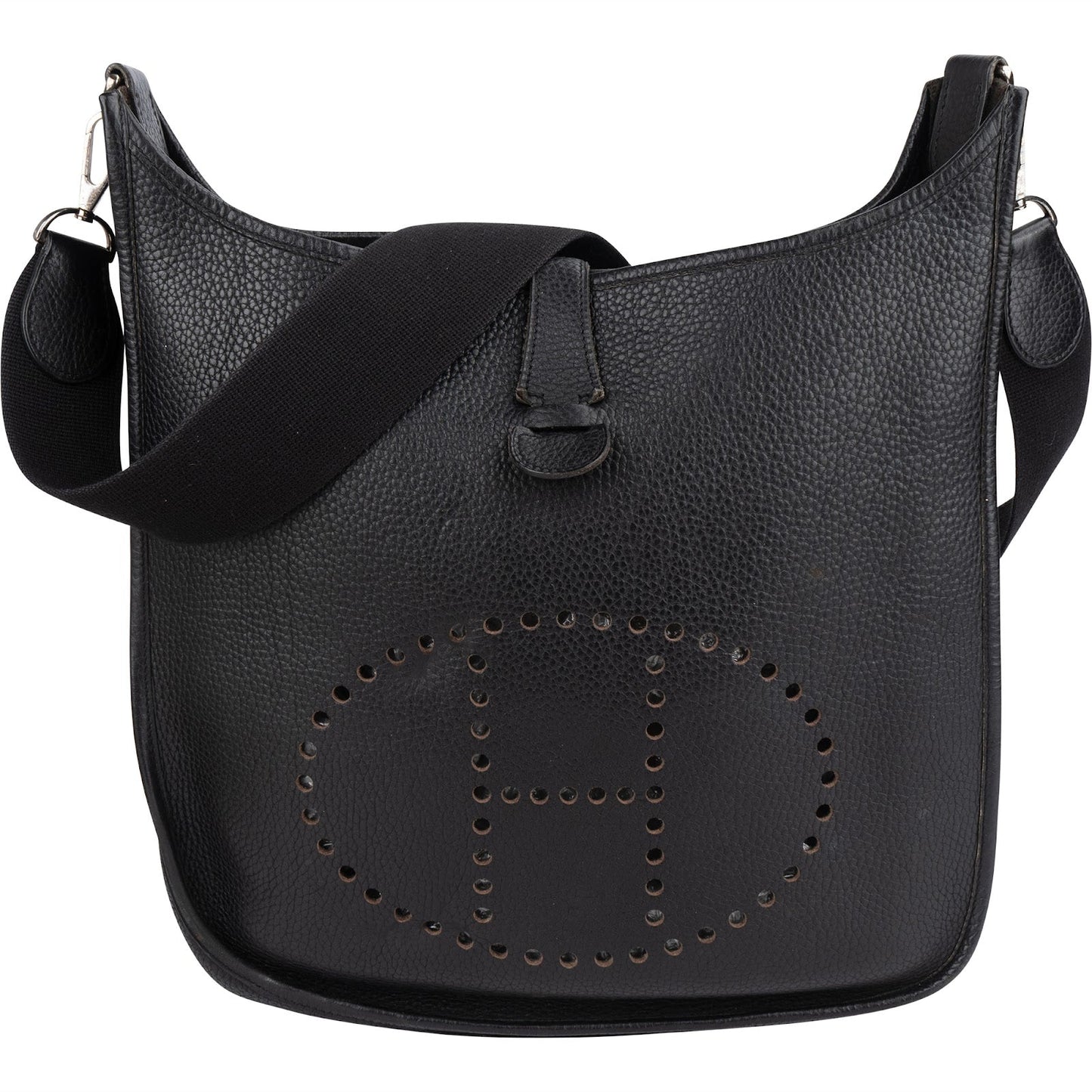 Hermès Taurillon Clemence Evelyne GM Crossbody Bag