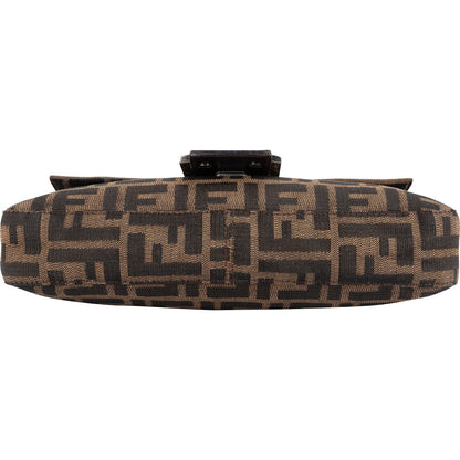 Fendi Monogram FF Baguette Shoulder Bag