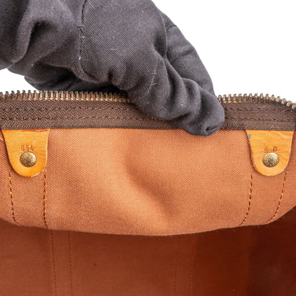 Louis Vuitton Monogram Canvas Keepall 55 Bandoulière Travel Bag