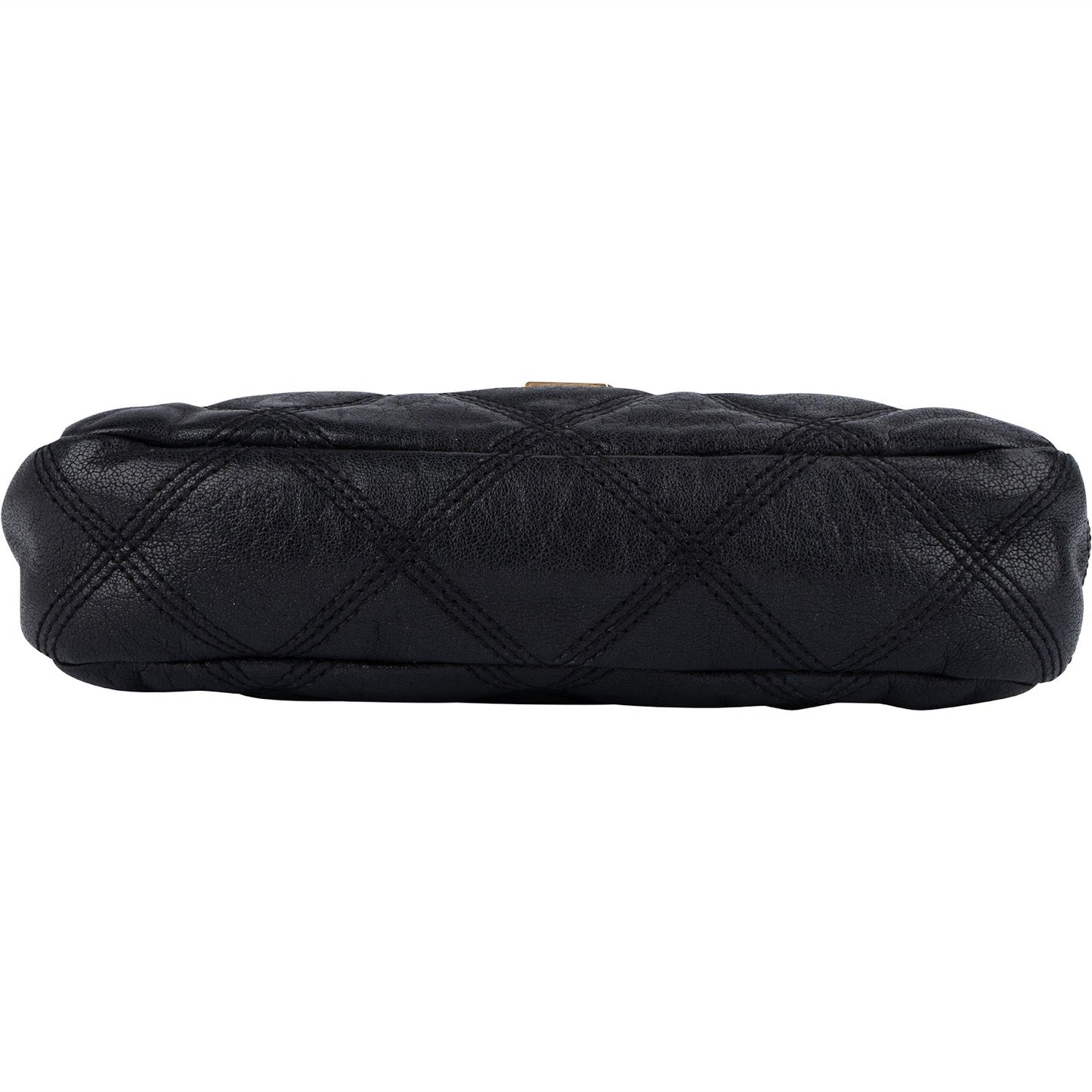 Saint Laurent Black Quilted Leather Becky Crossbody Bag