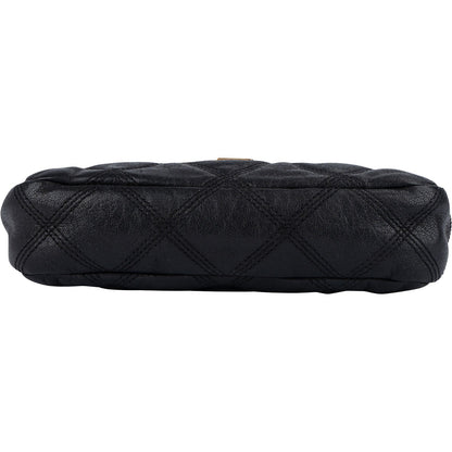 Saint Laurent Black Quilted Leather Becky Crossbody Bag