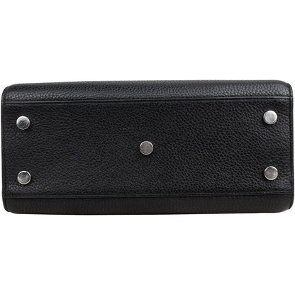 Saint Laurent Grained Leather Sac de Jour Handbag