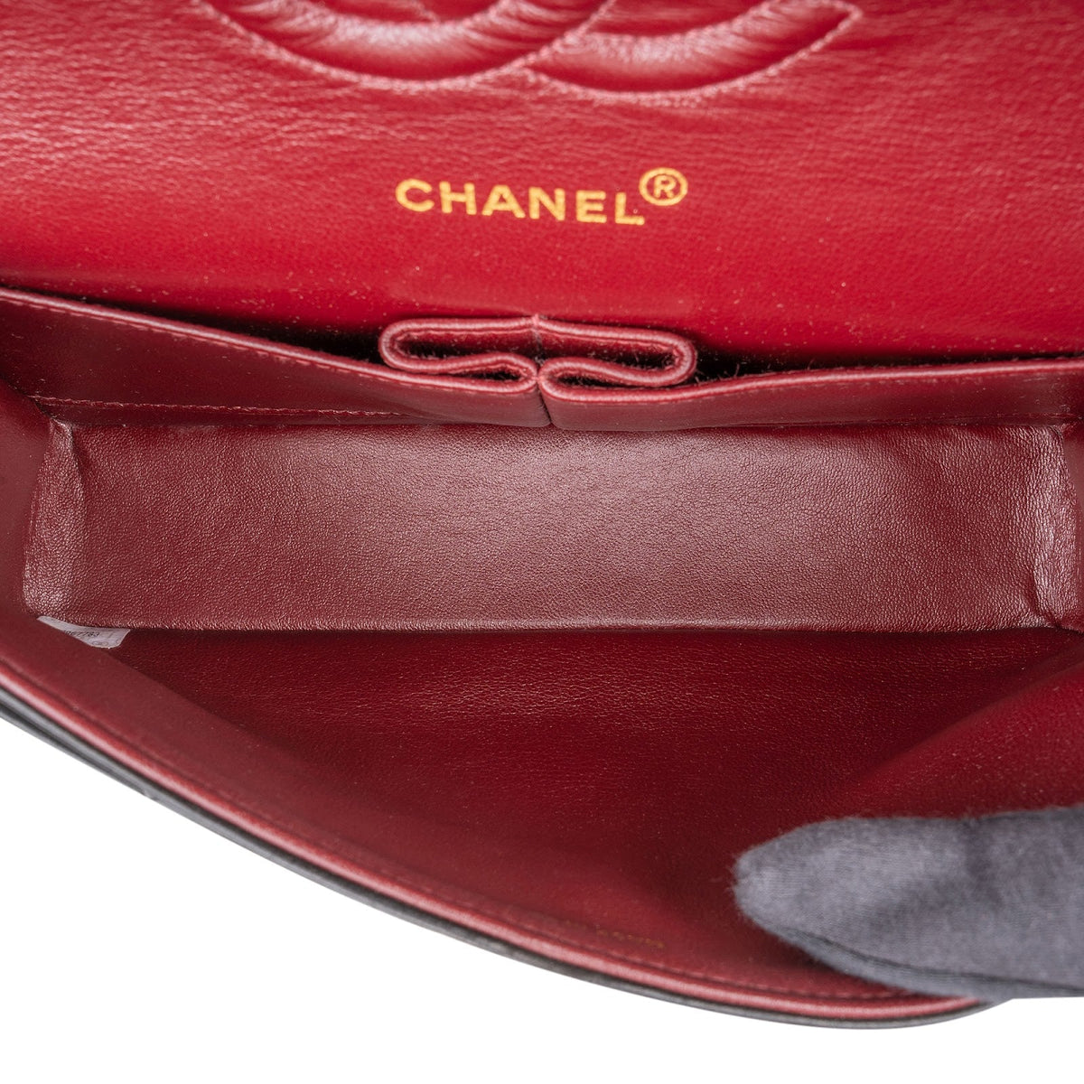 Chanel Quilted Lambskin 24K Gold Medium Double Flap Shoulder Bag