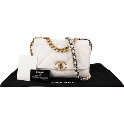 Chanel 19 Quilted Lambskin Chanel Single Flap Crossbody Bag