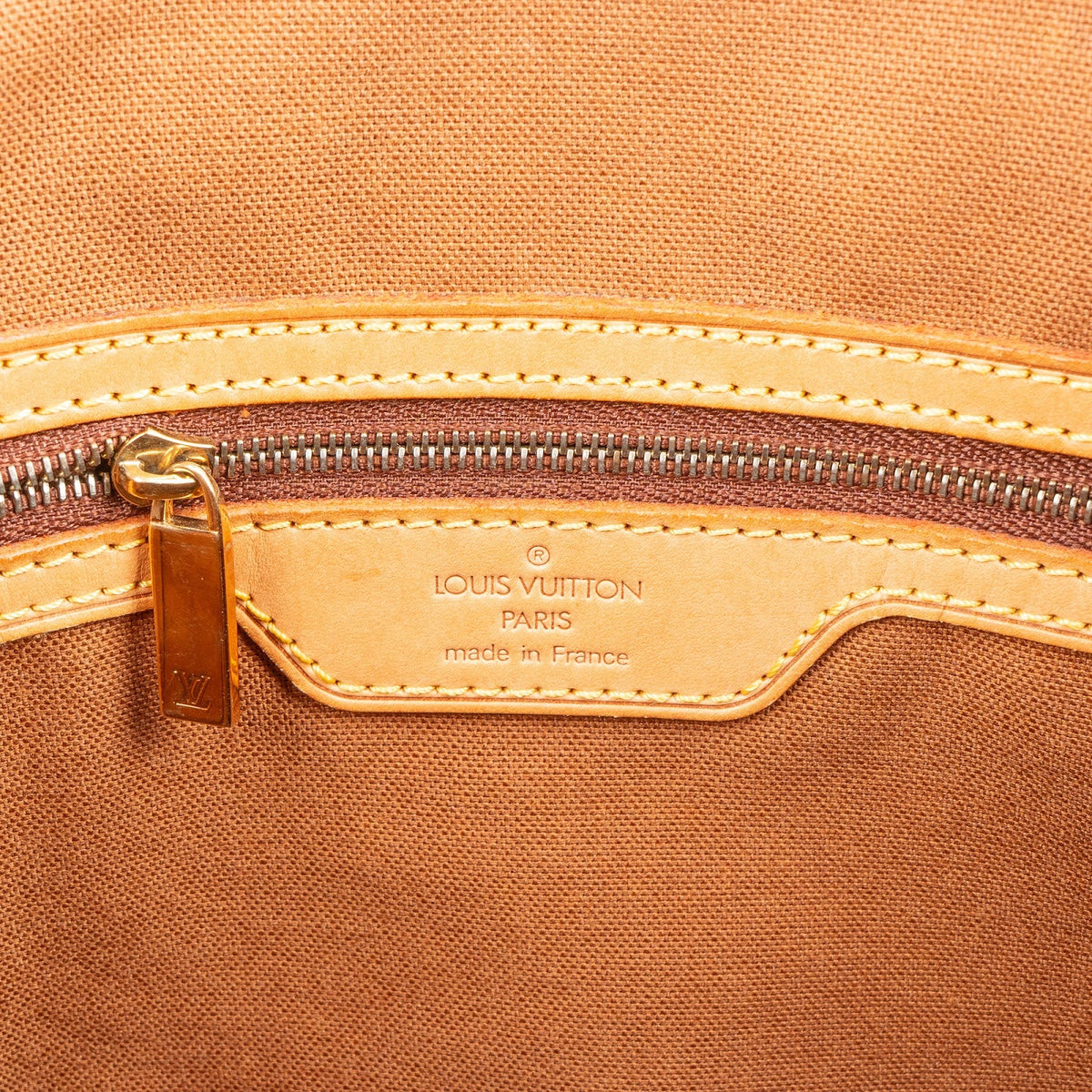 Louis Vuitton Monogram Canvas Cabas Mezzo Shoulder Bag