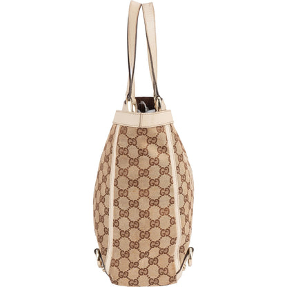 Gucci Monogram GG Canvas Abbey Handbag