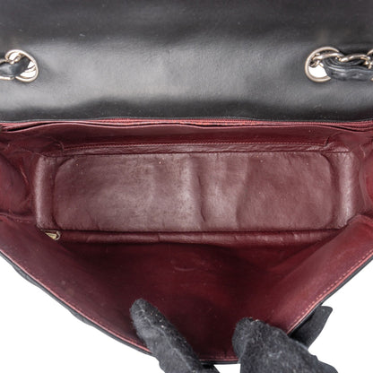 Chanel Quilted Lambskin Jumbo Single Flap Crossbody Bag