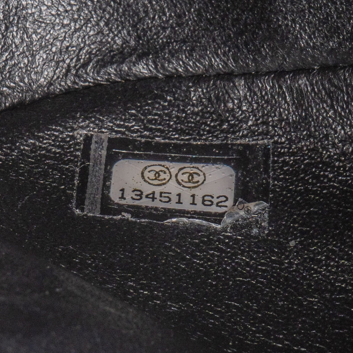 Chanel Quilted Caviar Leather Palladium Medium Double Flap Shoulder Bag