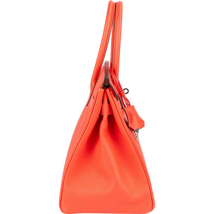Hermès Coral Epsom Leather Birkin 30 Handbag