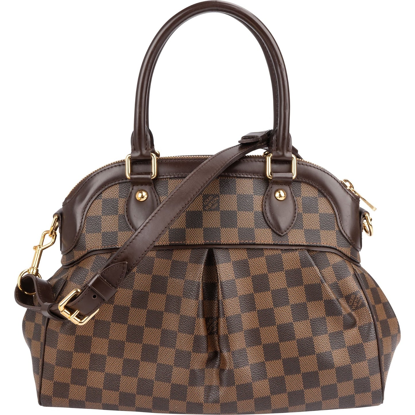 Louis Vuitton Monogram Damier Ebene Trevi PM Handbag
