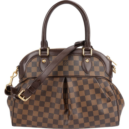 Louis Vuitton Monogram Damier Ebene Trevi PM Handbag
