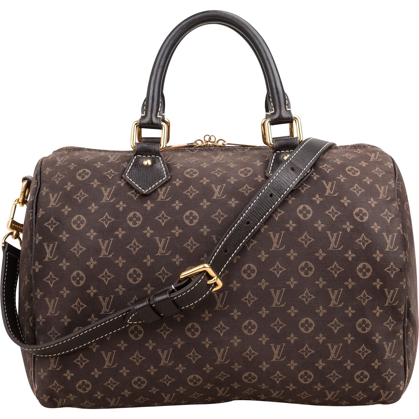 Louis Vuitton Monogram Mini Lin Speedy 30 Bandoulière Handbag
