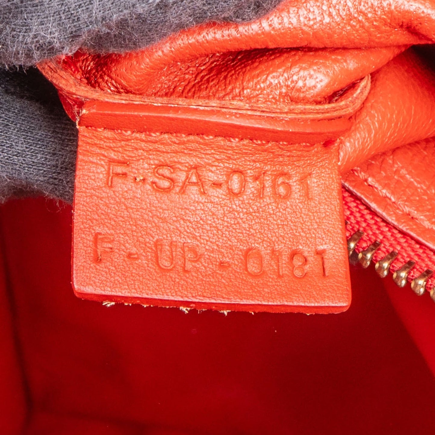 Céline Red Calf Leather Luggage Handbag