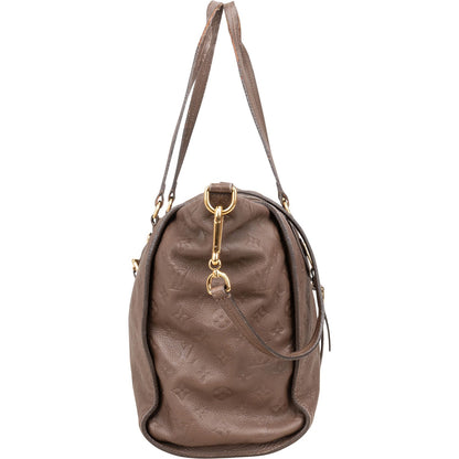 Louis Vuitton Monogram Empreinte Leather Lumineuse MM Handbag