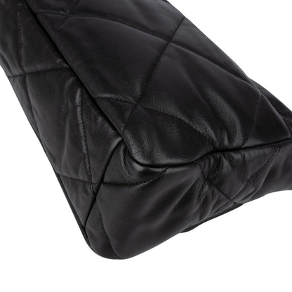Chanel 19 Quilted Lambskin Single Flap Crossbody Bag Large