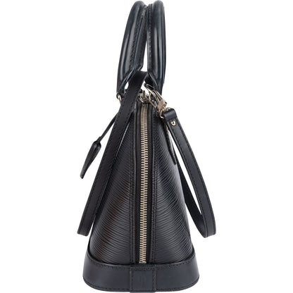 Louis Vuitton Noir Epi Leather Alma BB Handbag