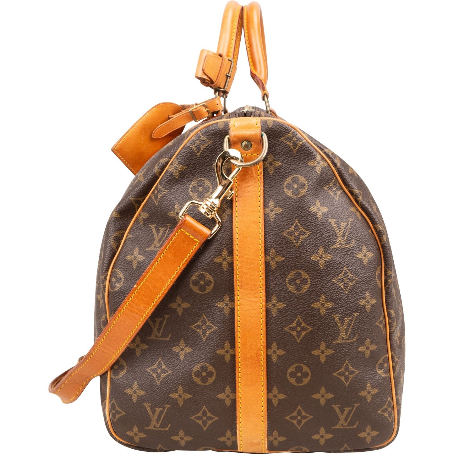 Louis Vuitton Monogram Canvas Keepall 55 Bandoulière Travel Bag