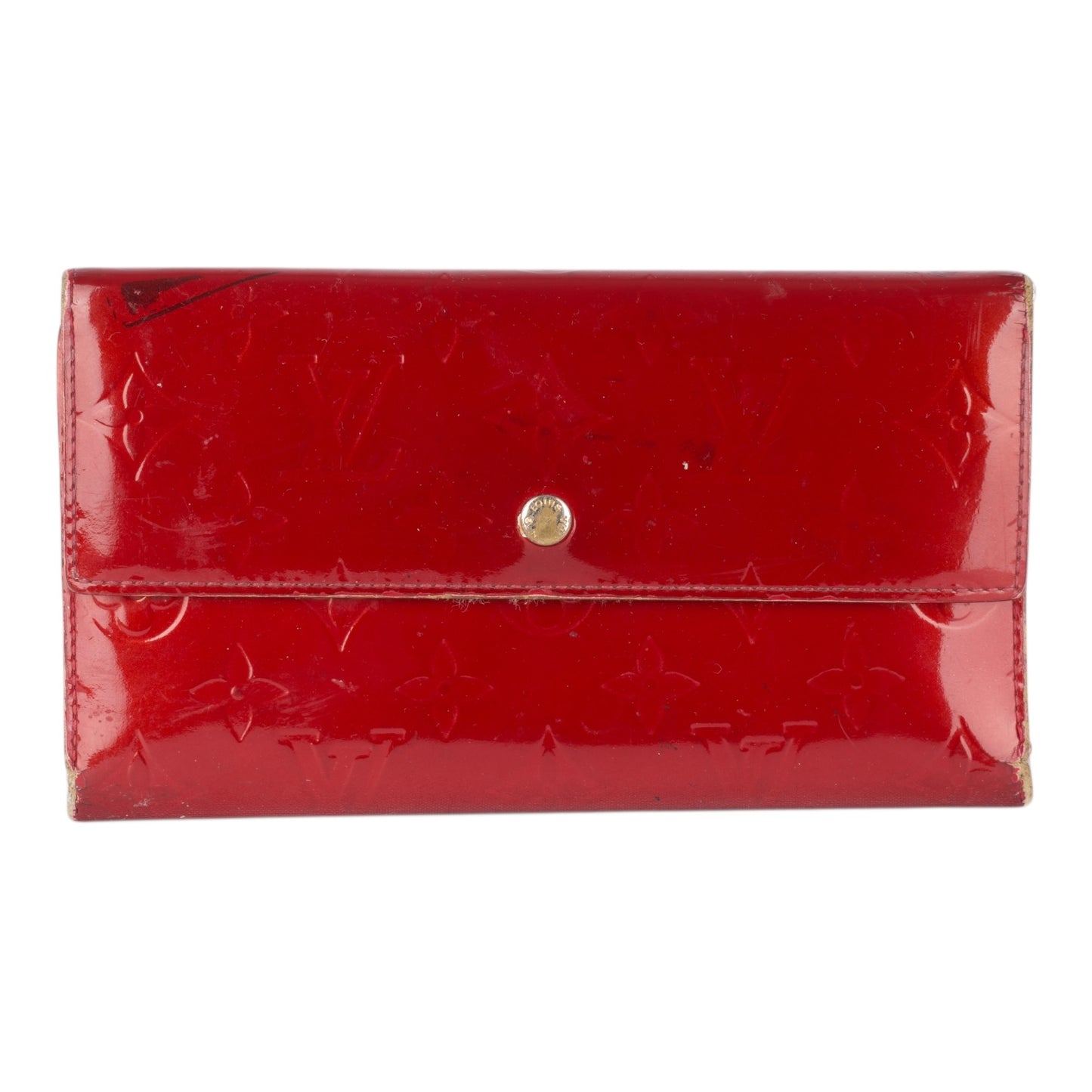 Louis Vuitton Vernis Monogram Sarah Wallet