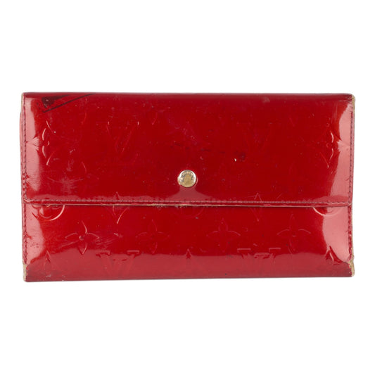 Louis Vuitton Vernis Monogram Sarah Wallet