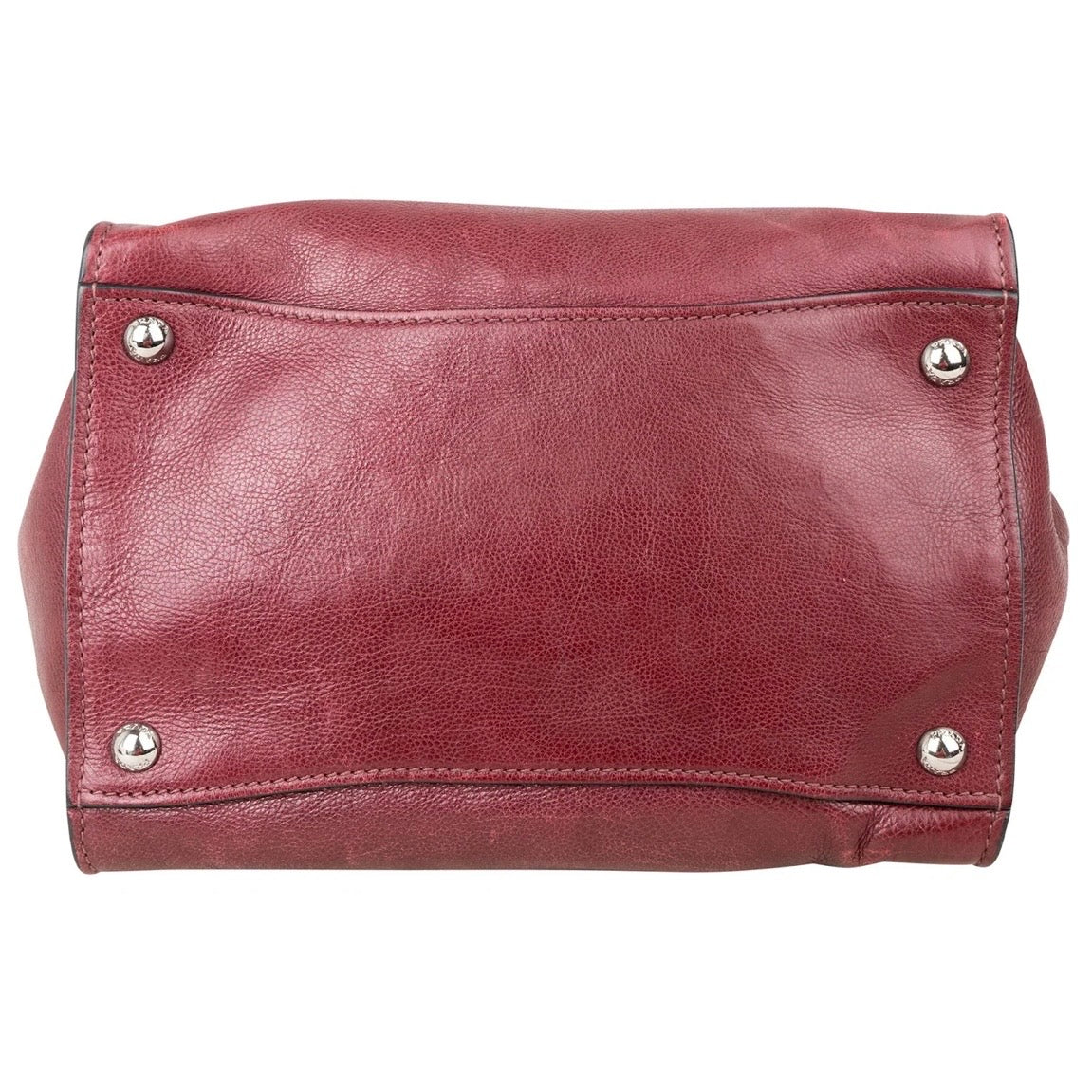 Prada Glace Calf Leather Twin
Pocket Shopper Handbag