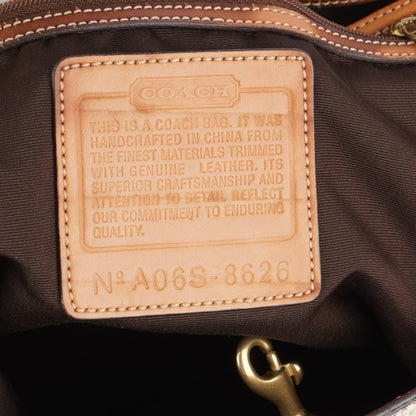 Coach Monogram Shoulder Bag
