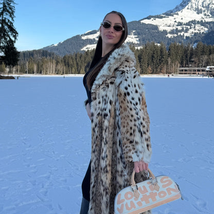 Lynx Fur Coat Vintage