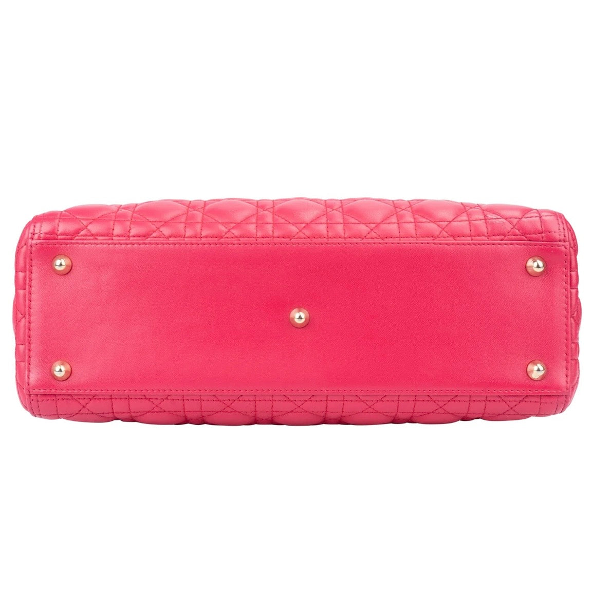 Christian Dior Quilted Leather Lady Dior Handbag