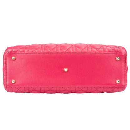 Christian Dior Quilted Leather Lady Dior Handbag