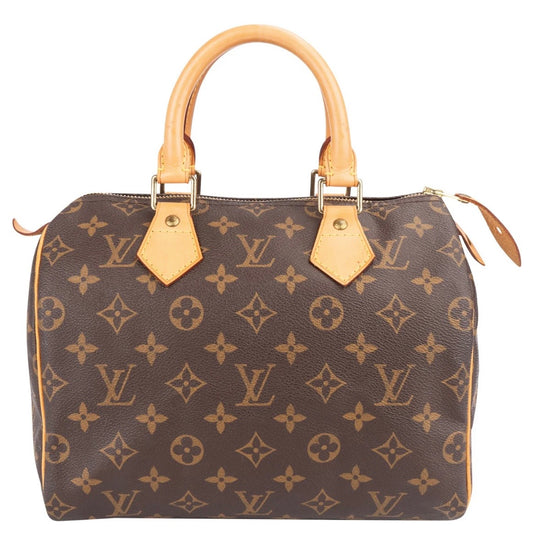 Louis Vuitton Monogram Canvas Speedy 25 Handbag