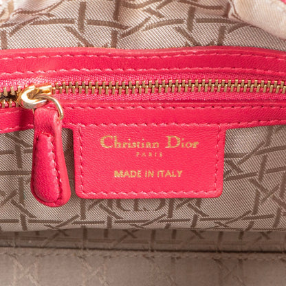 Christian Dior Quilted Leather Lady Dior Handbag