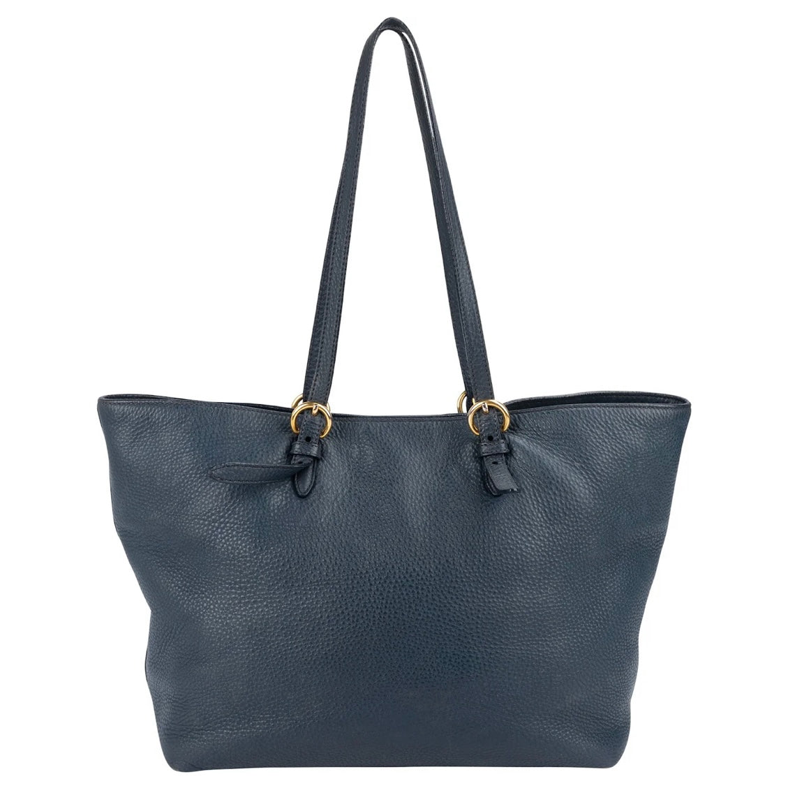 Miu Miu Vitello Daino Leather Tote Shoulder Bag