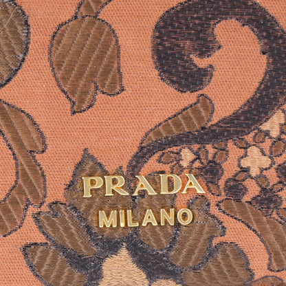 Prada Brocard Chestnut Wallet