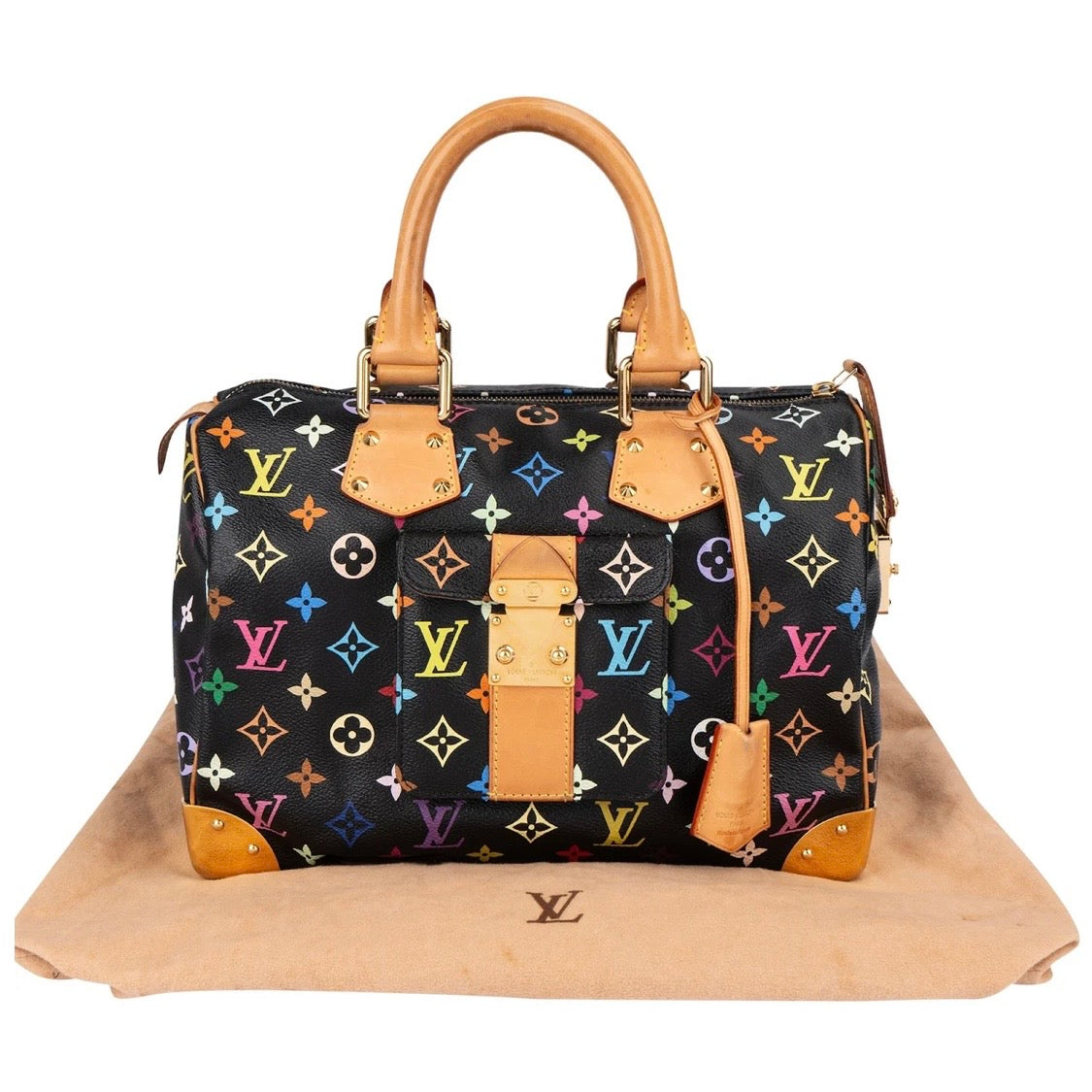 Louis Vuitton Monogram Murakami Multicolor Speedy 30 Handbag