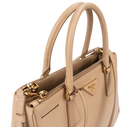 Prada Beige Saffiano
Leather Galleria Handbag