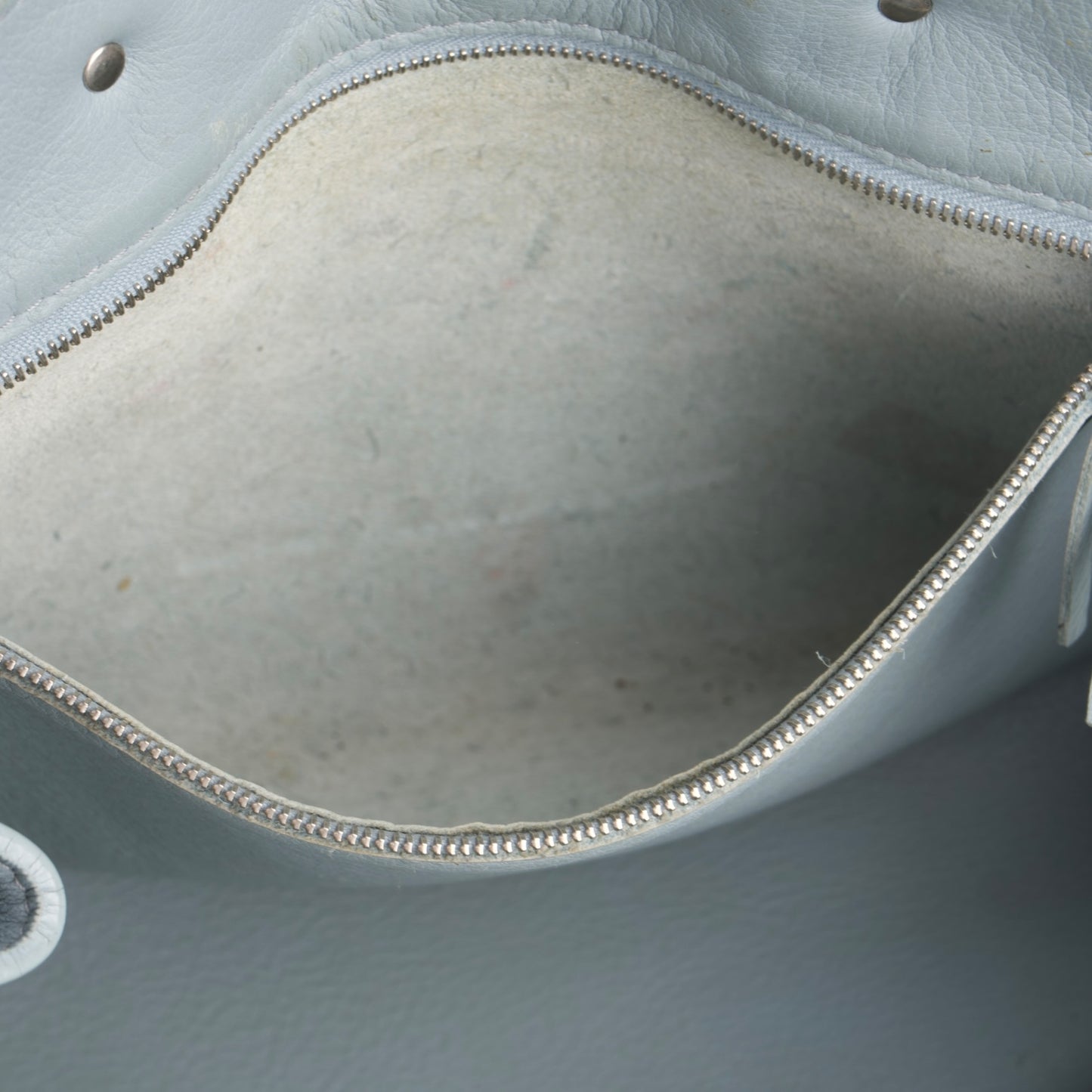 Balenciaga Blue Leather City Handbag