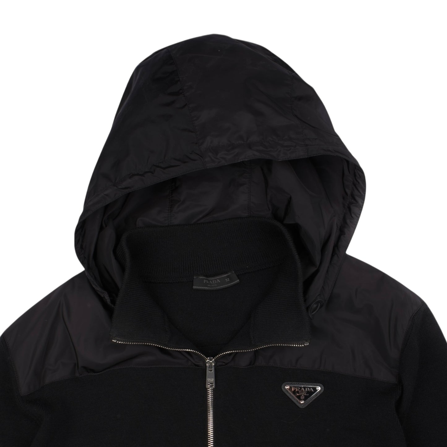 Prada Nylon Hooded Jacket