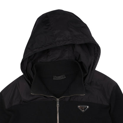 Prada Nylon Hooded Jacket