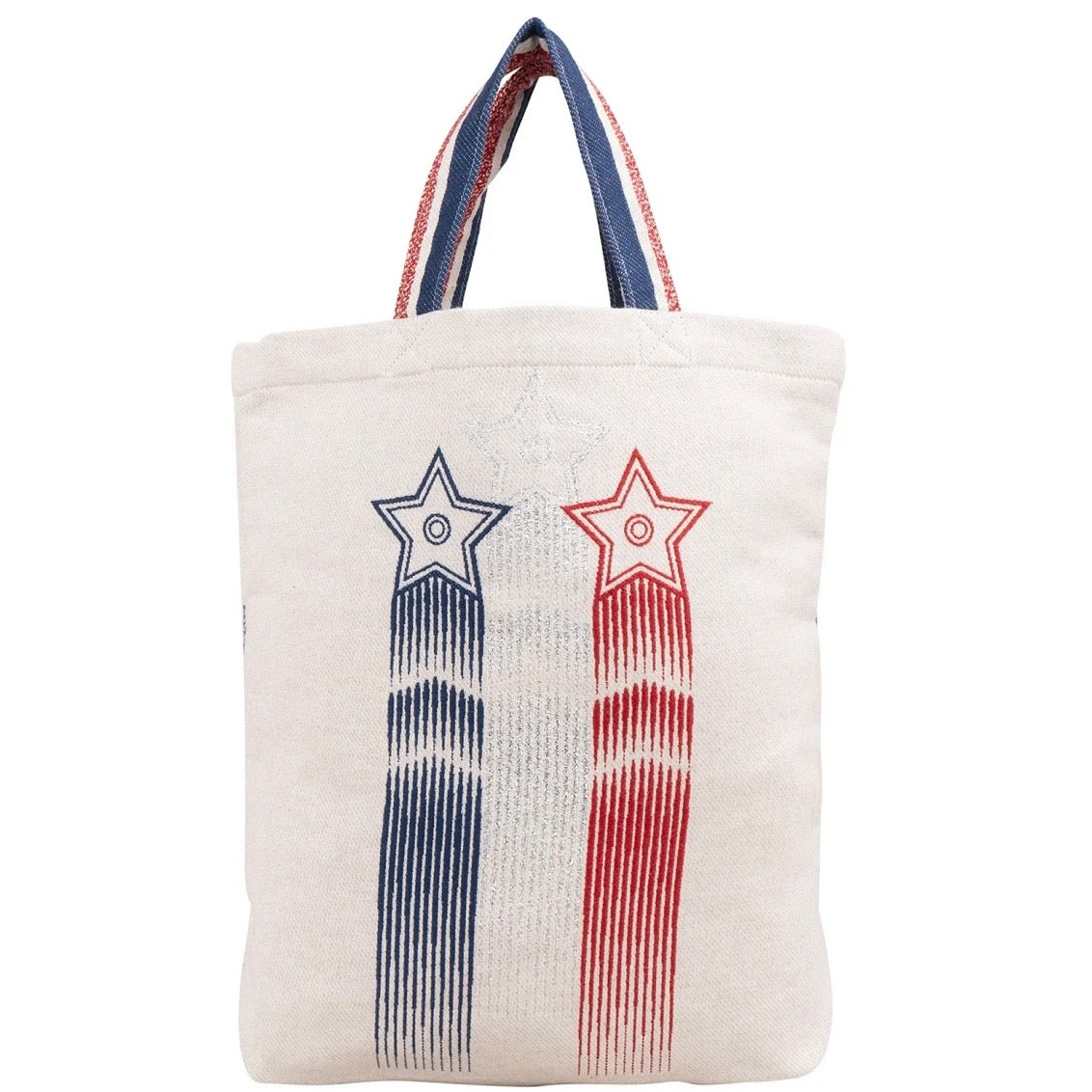 Christian Dior Embroidered Cotton Limited Collection Emblem Tote Handbag