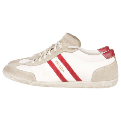 Prada Leather Low Top Sneaker