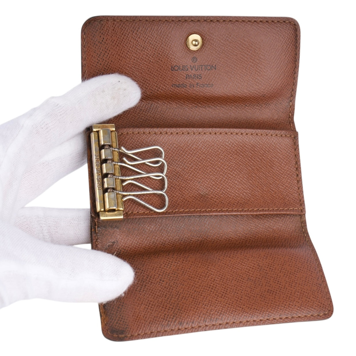 Louis Vuitton Canvas Monogram Keyholder