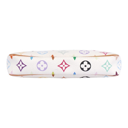 Louis Vuitton Monogram Canvas Murakami Multicolor Studded Pochette Accessoires Handbag