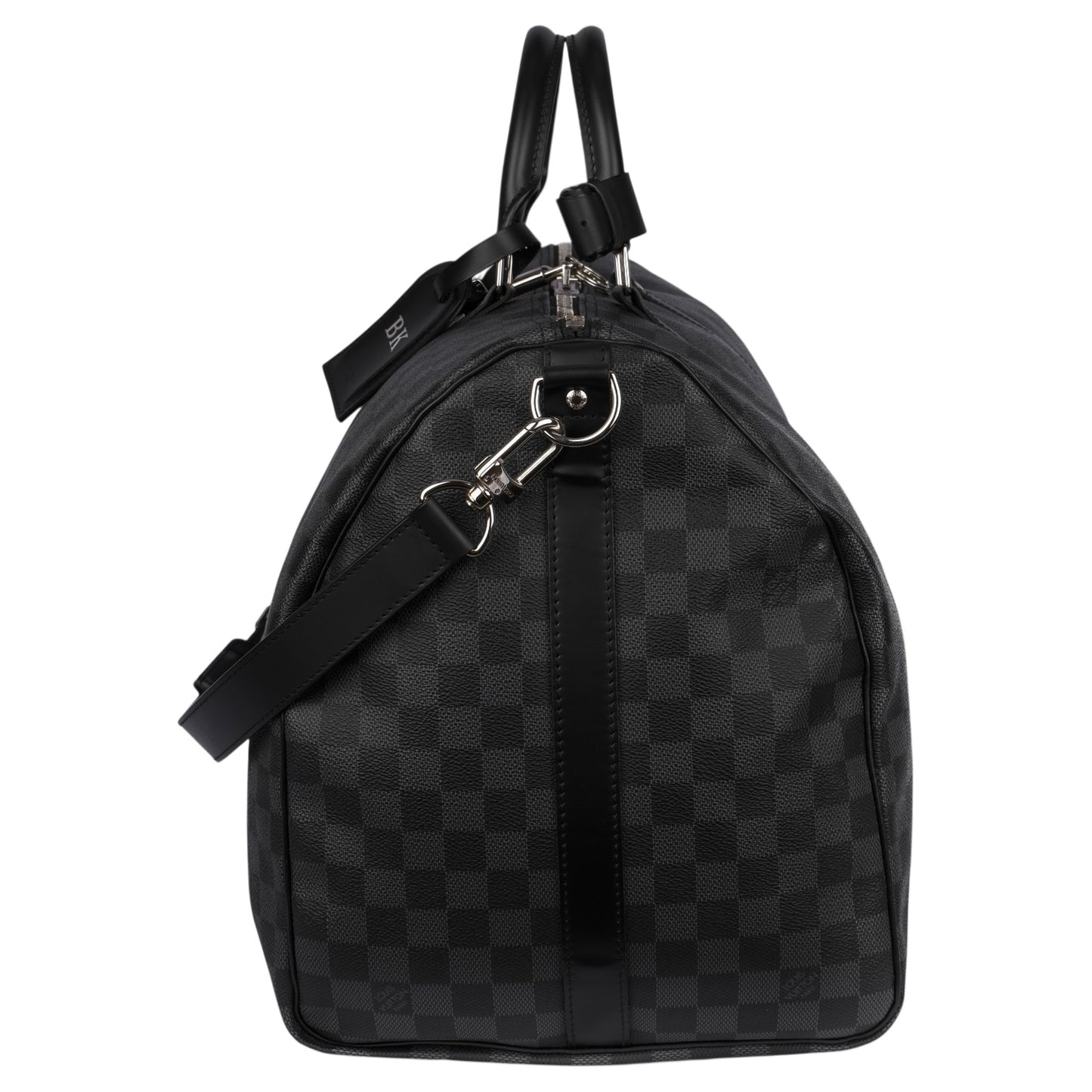 Louis Vuitton Monogram Damier Graphite Keepall 55 Bandoulière Travel Bag