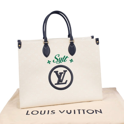 Louis Vuitton Canvas OnTheGo Sylt Tote Bag