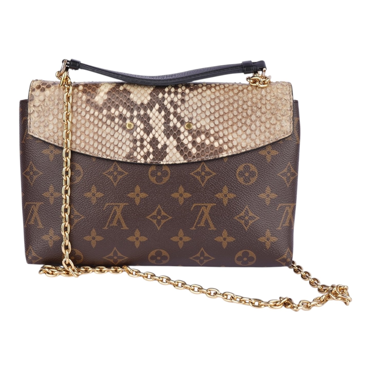 Louis Vuitton Saint-Placide Python Shoulder Bag