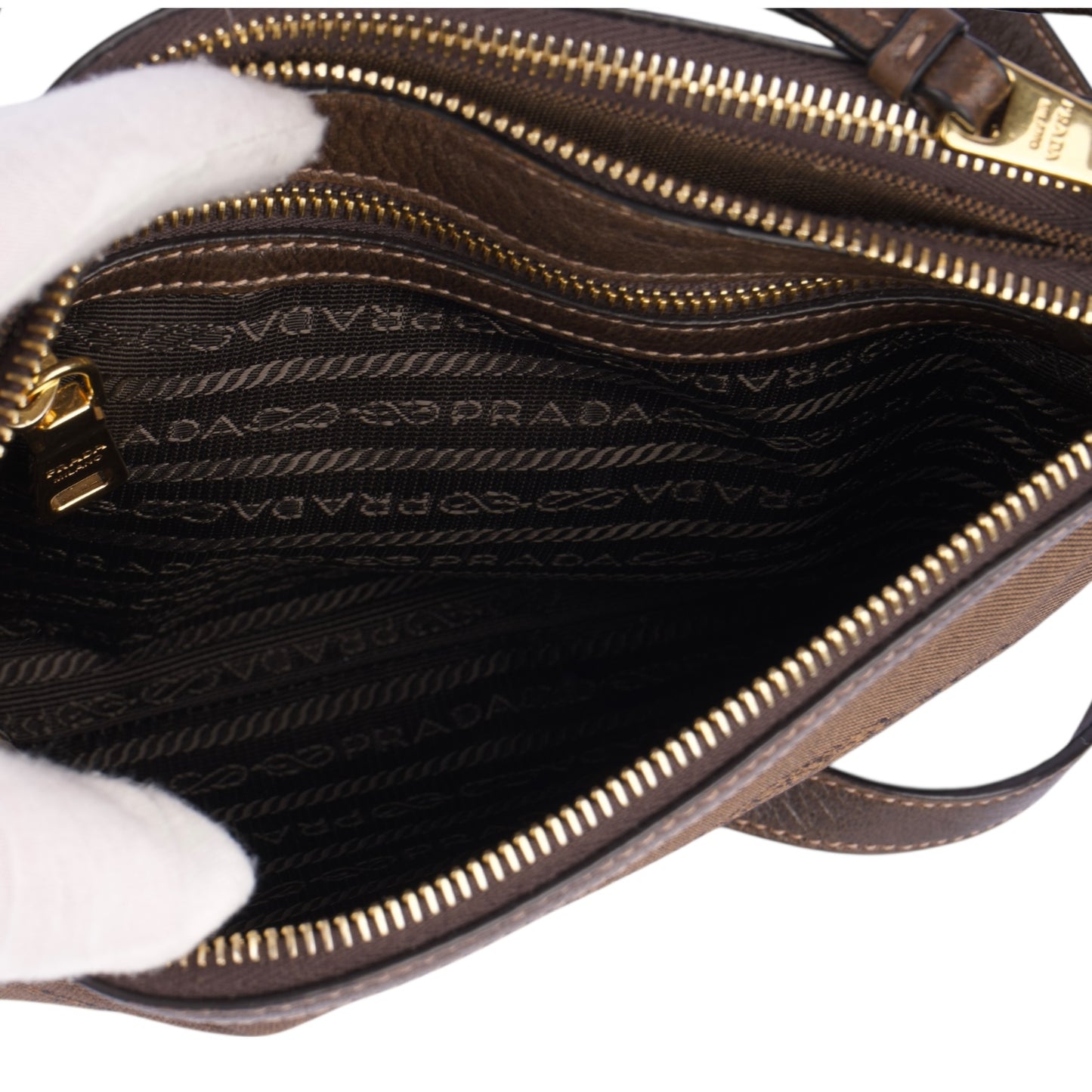 Prada Jacquard Crossbody Bag